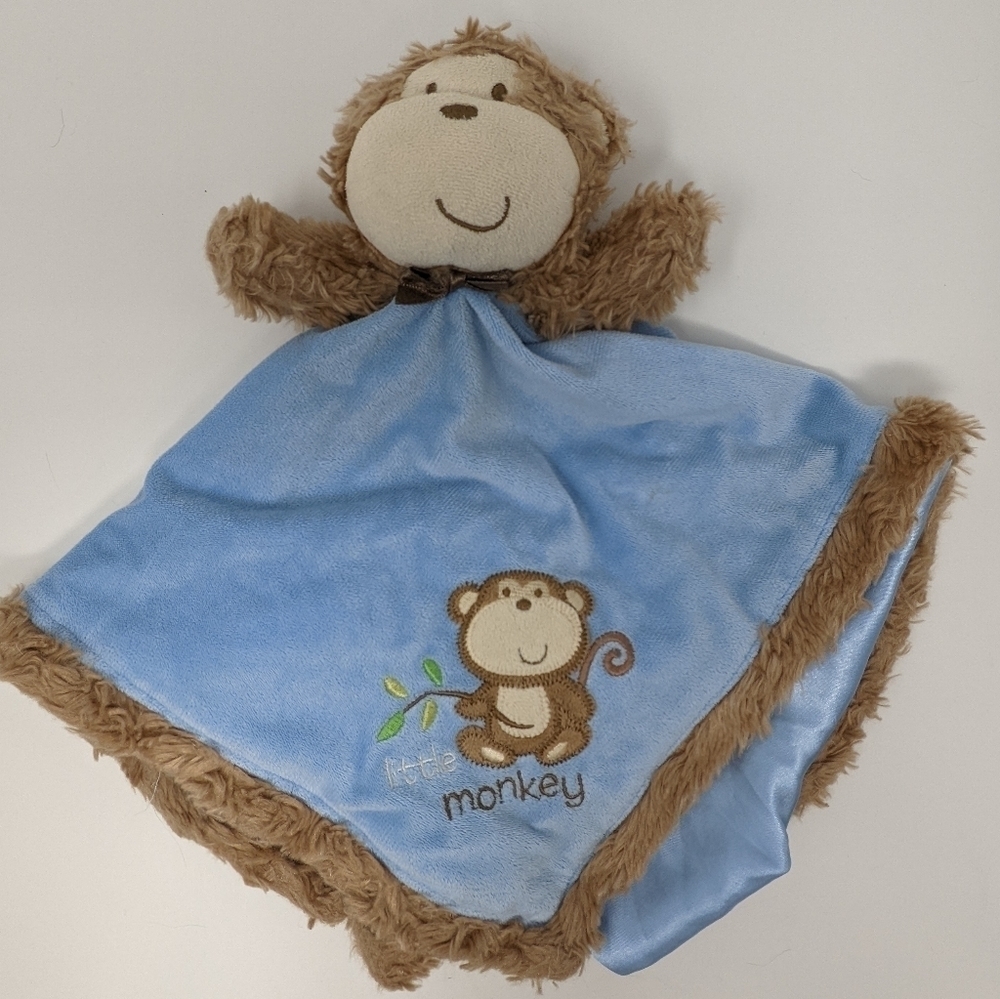 LOVEY Little Monkey Plush Baby Starters Security Blanket